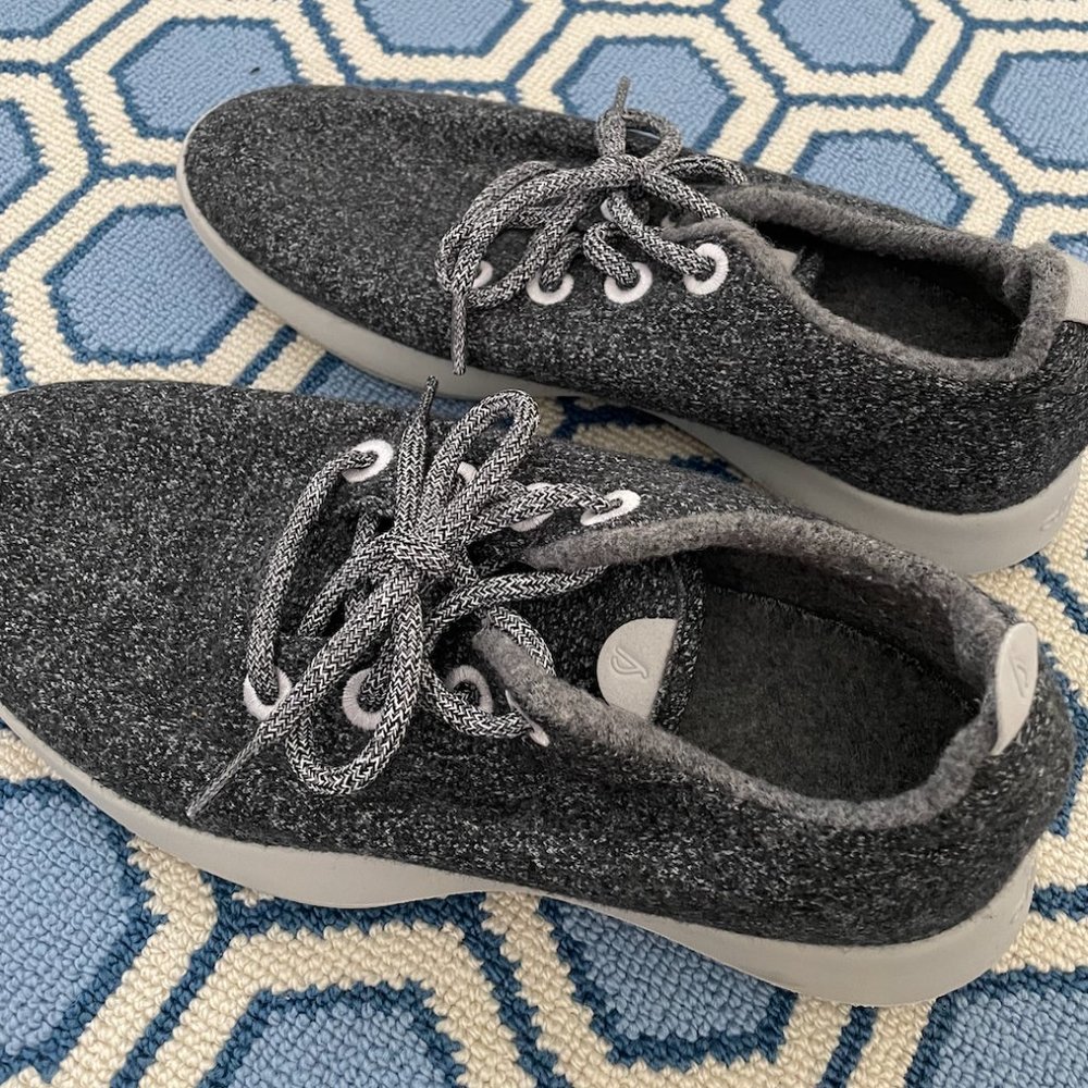 All Birds Women's Wool Runners Dark Grey Size 9